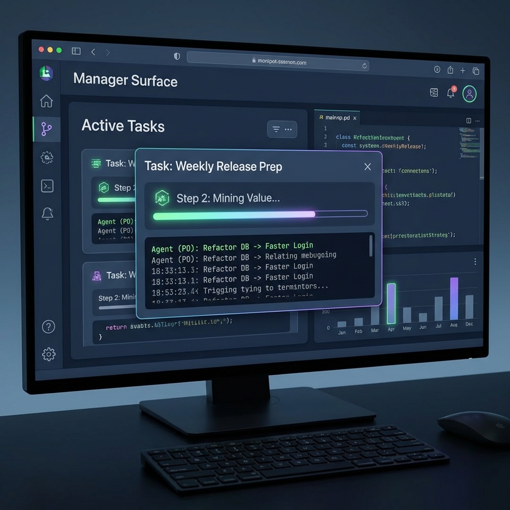 Manager Active Tasks