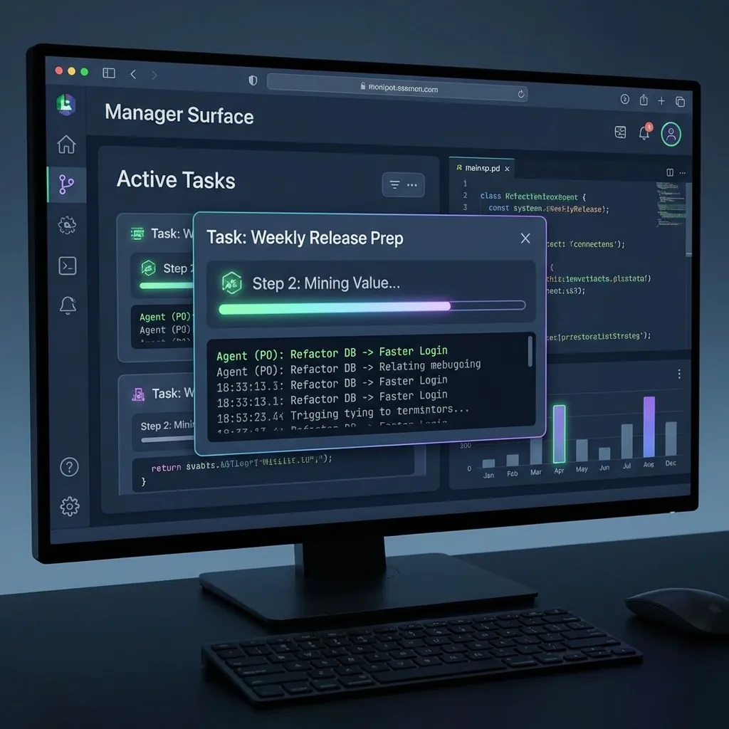 Manager Active Tasks