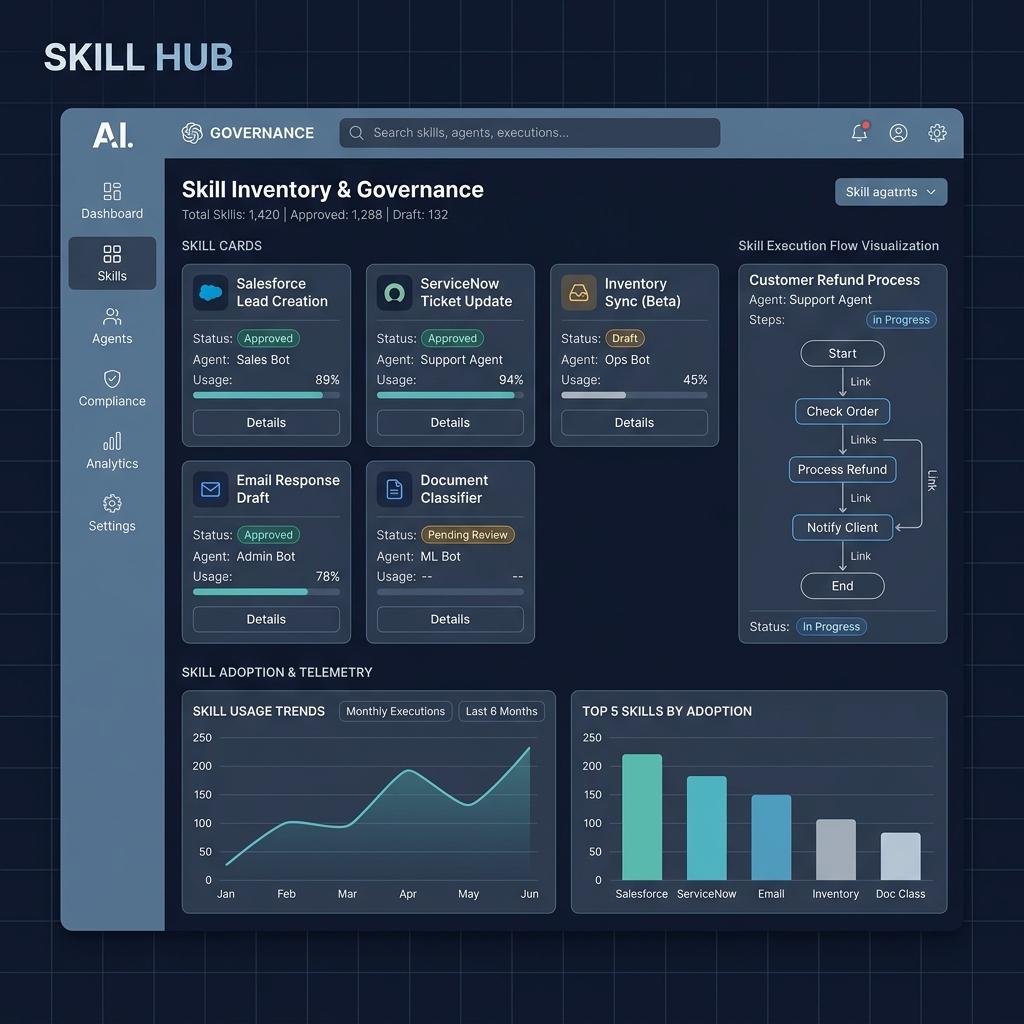 SKILL HUB 系統介面概覽